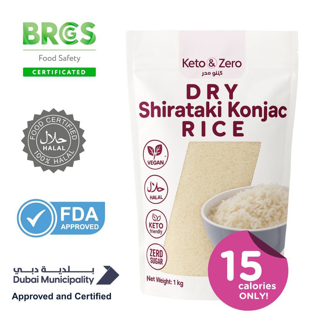 Dry Shirataki Konjac Rice