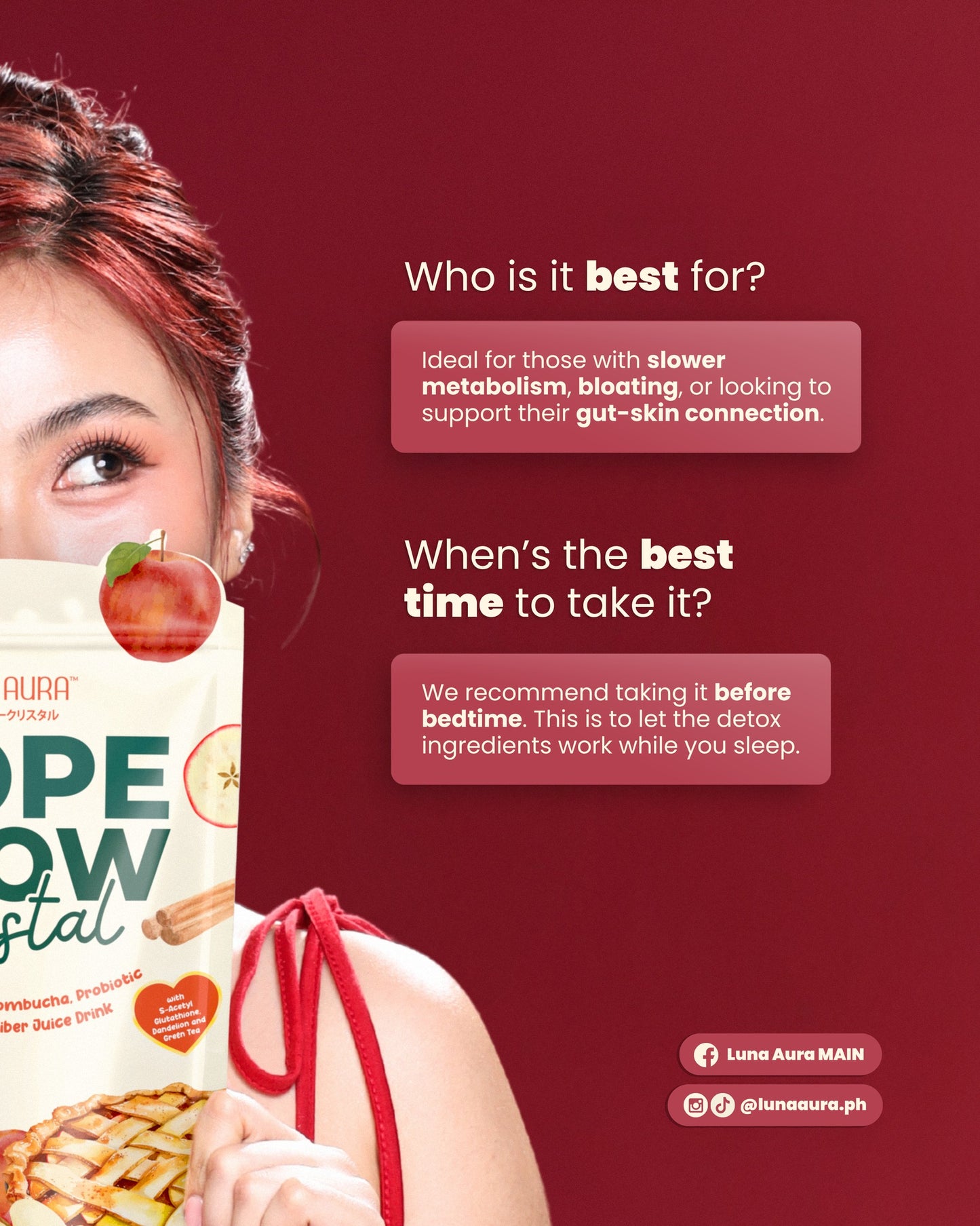 Luna Aura Hope Glow Crystal