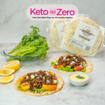 Keto Almond Cauliflower Pita Bread