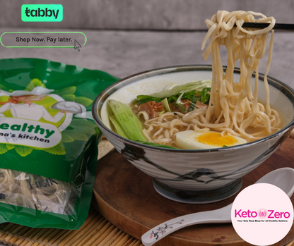 Keto Almond Cauliflower Noodles