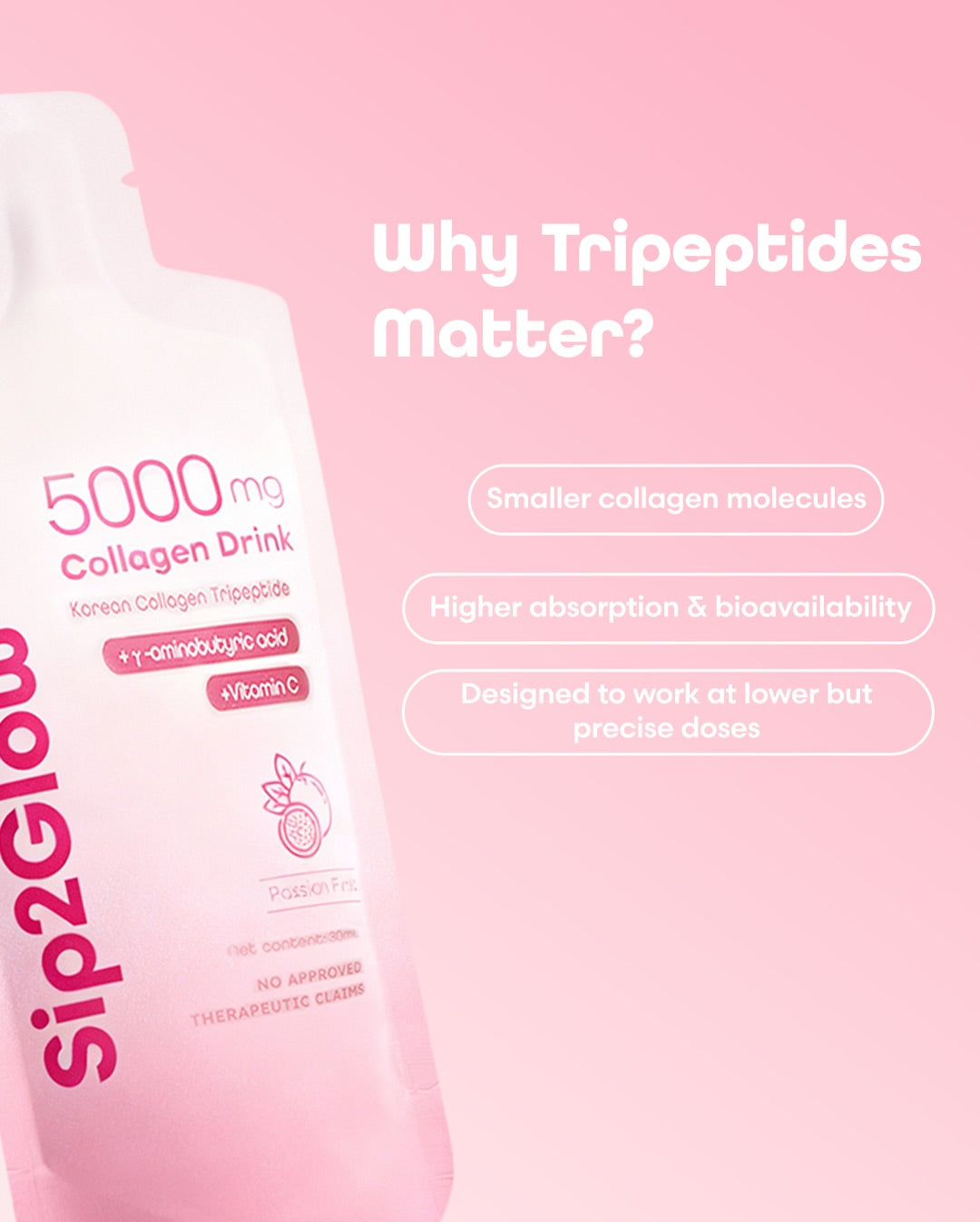 Sip 2 Glow Collagen and Brightening Ready to Drink