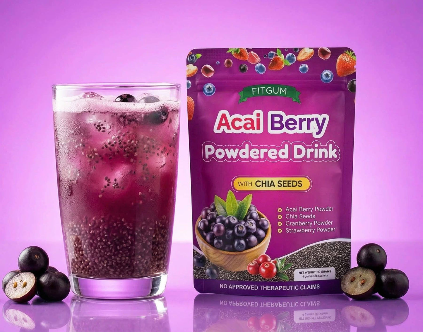 Acai Berry Fitgum