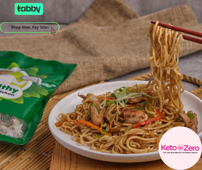 Keto Almond Cauliflower Noodles