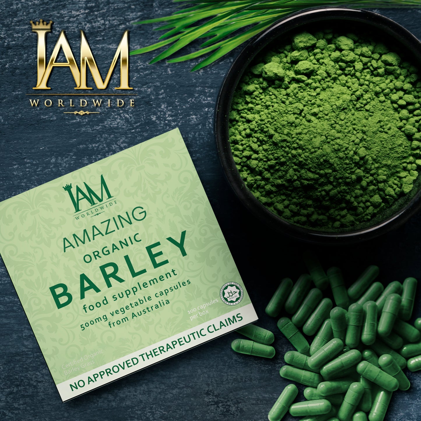 I Am Worldwide Barley Capsule