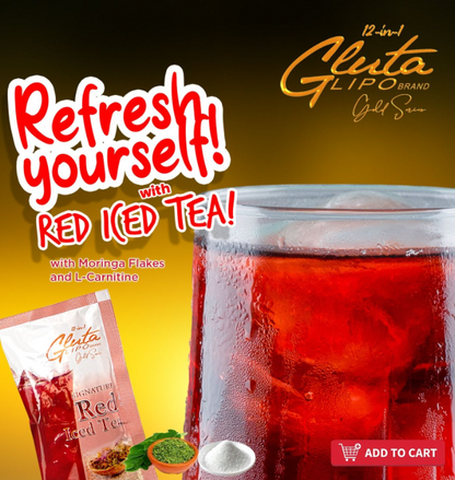 Glutalipo Red Iced Tea Juice