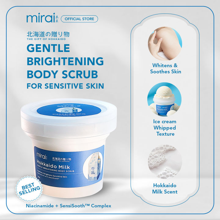 Mirai Hokkaido Milk Body Scrub