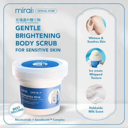 Mirai Hokkaido Milk Body Scrub