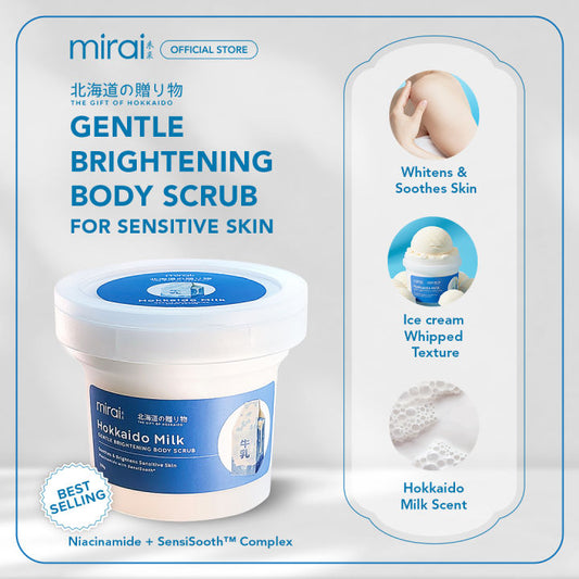 Mirai Hokkaido Milk Body Scrub