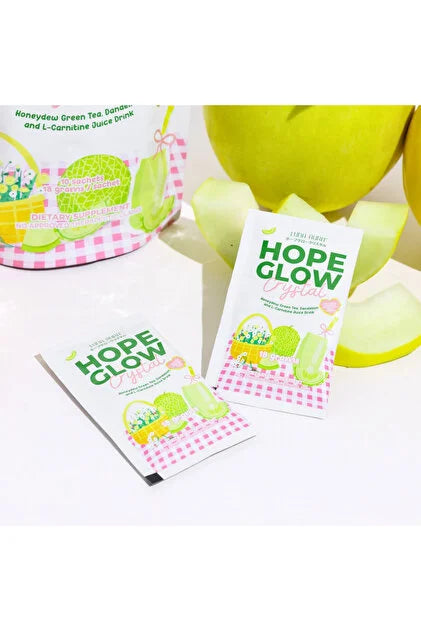 Hope Glow Crystal Honeydew Green Tea by Luna Aura
