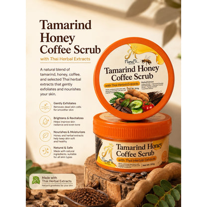 Mamami Tamarind Honey Coffee Scrub