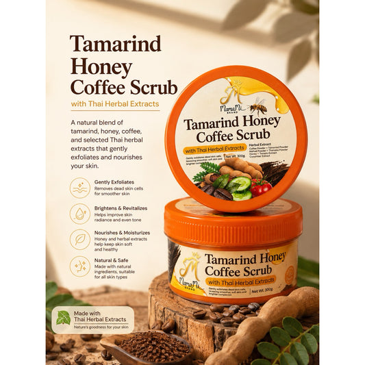 Mamami Tamarind Honey Coffee Scrub